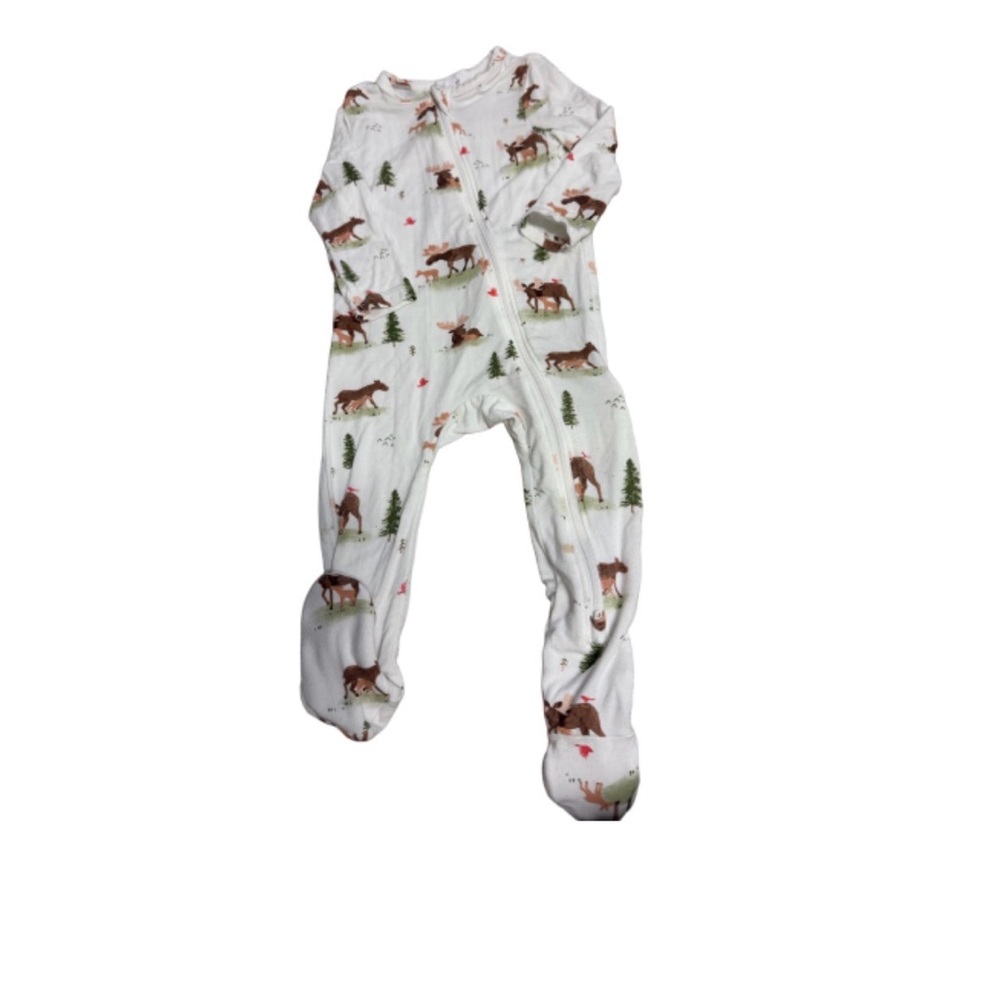 Angel Dear Moose Friends Bamboo Footie